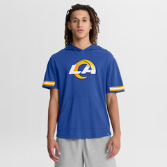 Los Angeles Rams Optimal Play Short Sleeve Hooded T-Shirt | NFL Hot