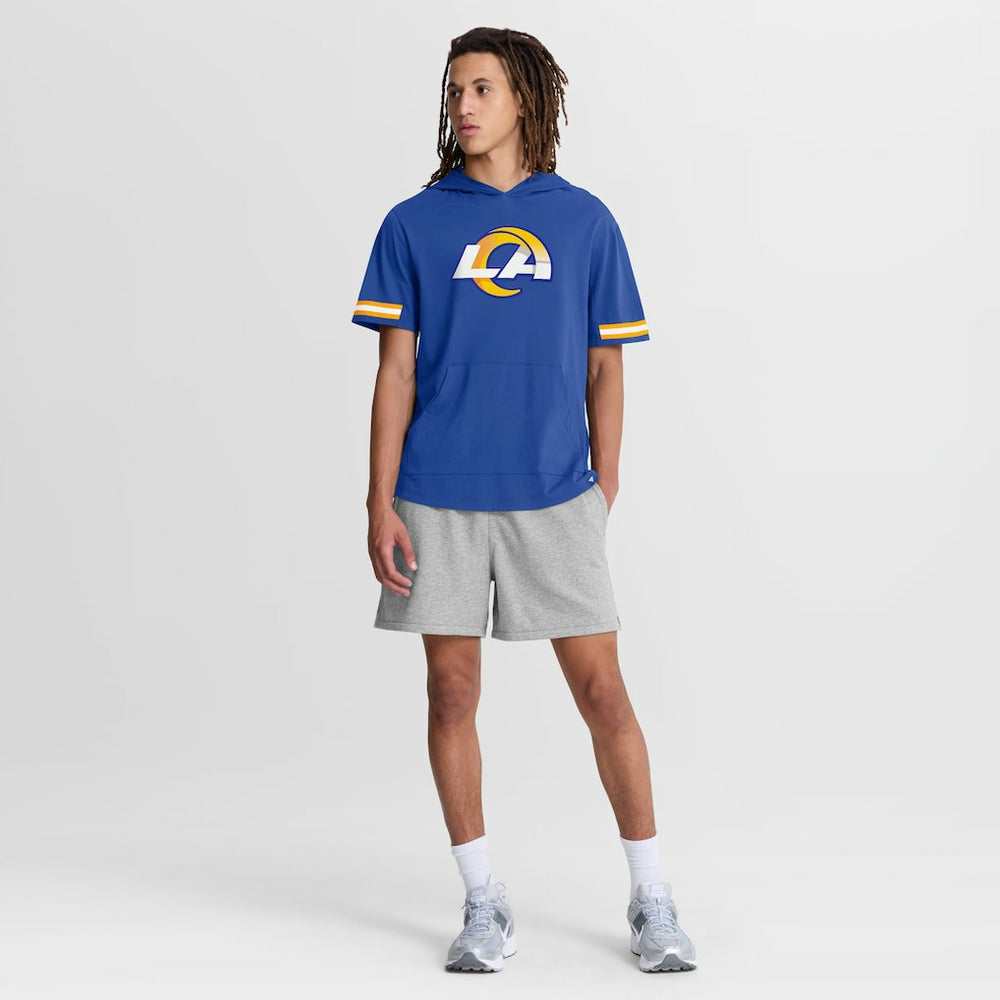 Los Angeles Rams Optimal Play Short Sleeve Hooded T-Shirt | NFL Hot