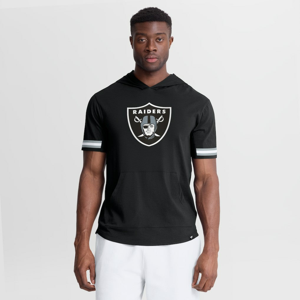 Las Vegas Raiders Optimal Play Short Sleeve Hooded T-Shirt | NFL Outlet