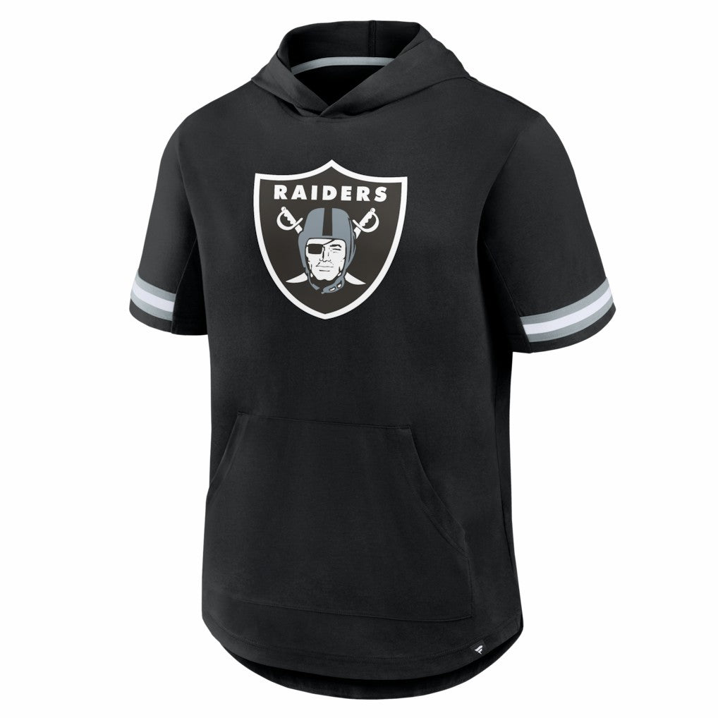 Las Vegas Raiders Optimal Play Short Sleeve Hooded T-Shirt | NFL Outlet