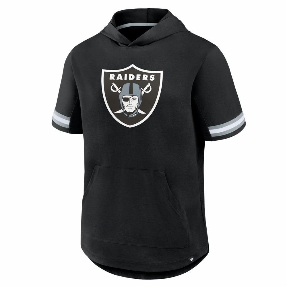 Las Vegas Raiders Optimal Play Short Sleeve Hooded T-Shirt | NFL Outlet