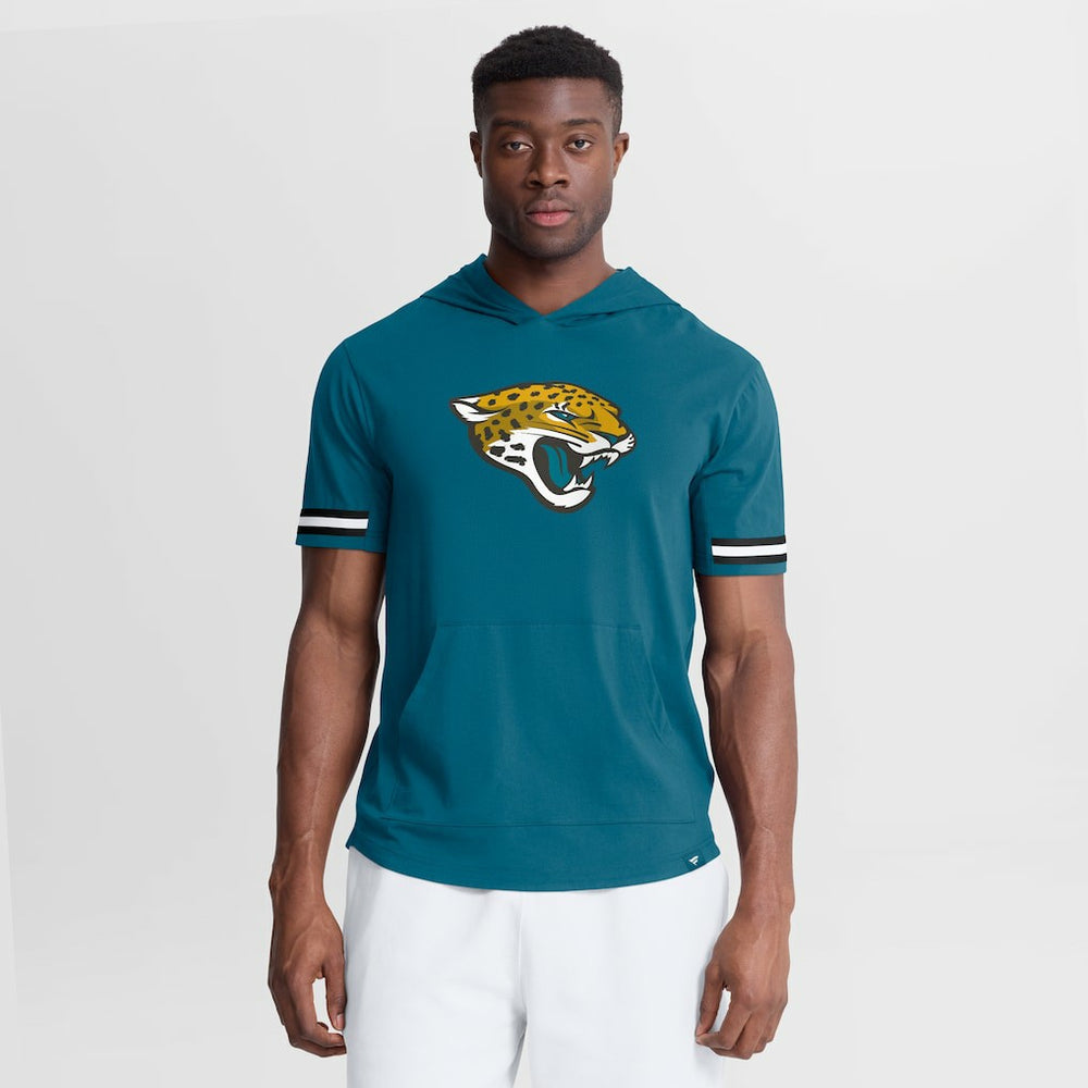 Jacksonville Jaguars Optimal Play Short Sleeve Hooded T-Shirt | NFL On sale