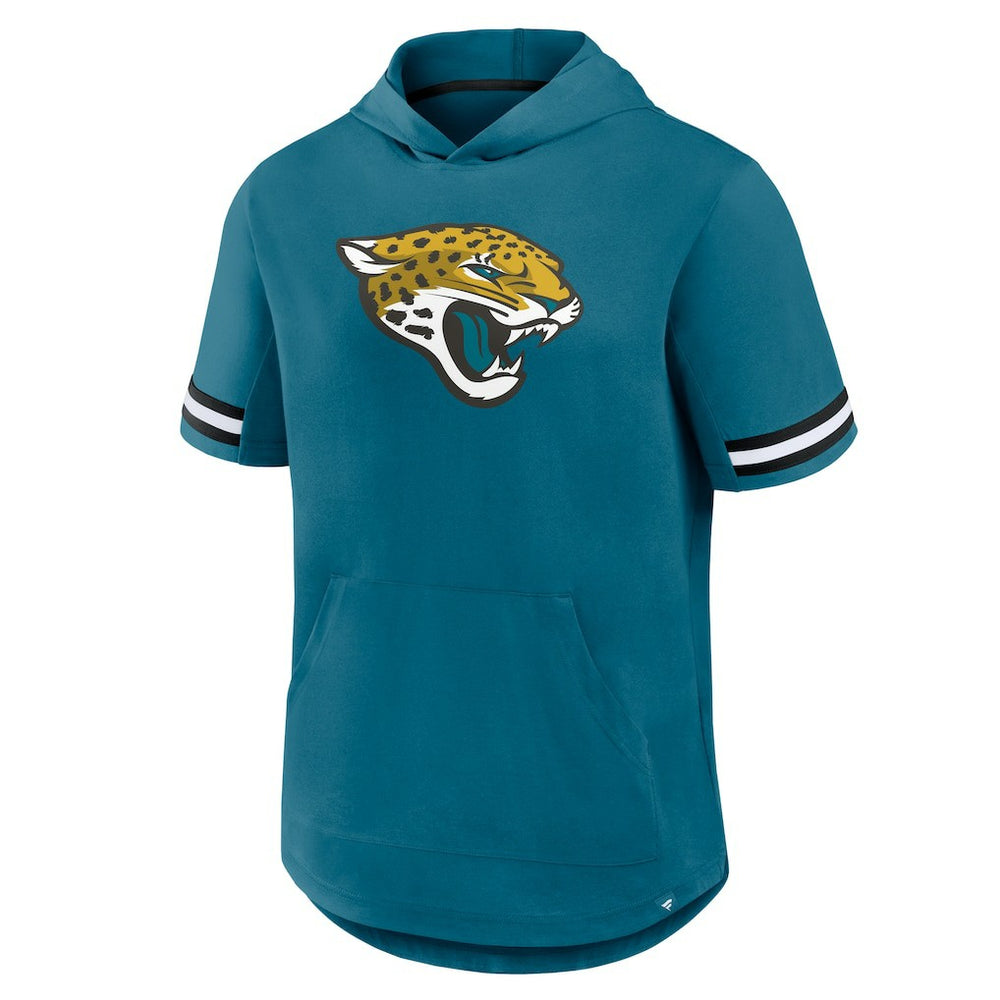 Jacksonville Jaguars Optimal Play Short Sleeve Hooded T-Shirt | NFL On sale