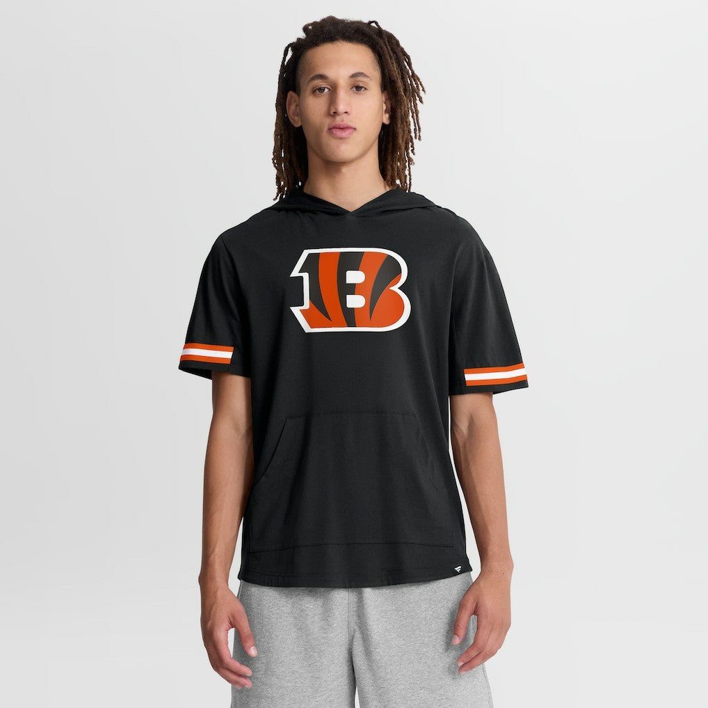 Cincinnati Bengals Optimal Play Short Sleeve Hooded T-Shirt | NFL Online