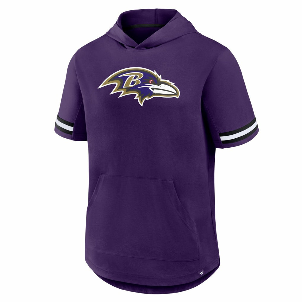 Baltimore Ravens Optimal Play Short Sleeve Hooded T-Shirt | NFL On sale