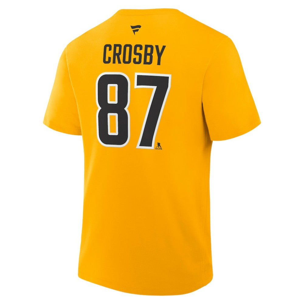Sidney Crosby Pittsburgh Penguins Fanatics Authentic Stack Name & Number T-Shirt -  NHL T-shirts