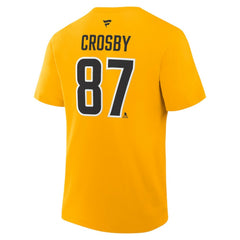 Sidney Crosby Pittsburgh Penguins Fanatics Authentic Stack Name & Number T-Shirt -  NHL T-shirts