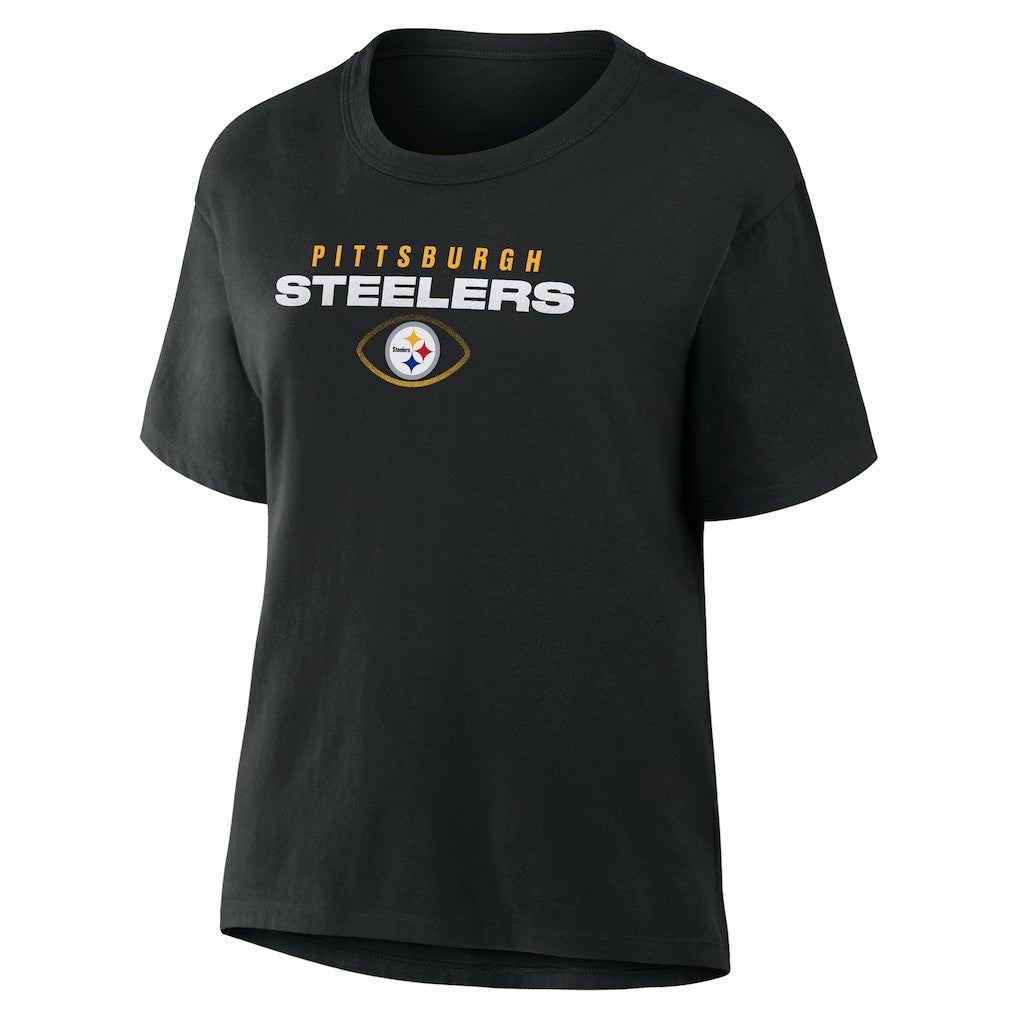 Pittsburgh Steelers Women's Fade Legacy T-Shirt | NFL Sale