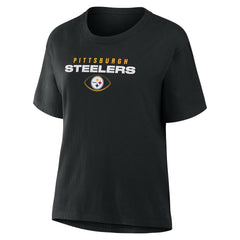Pittsburgh Steelers Women's Fade Legacy T-Shirt | NFL Sale