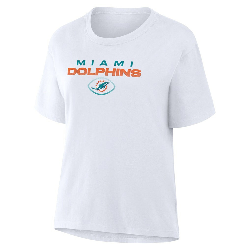 Miami Dolphins Women's Fade Legacy T-Shirt | NFL Outlet
