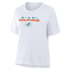 Miami Dolphins Women's Fade Legacy T-Shirt | NFL Outlet