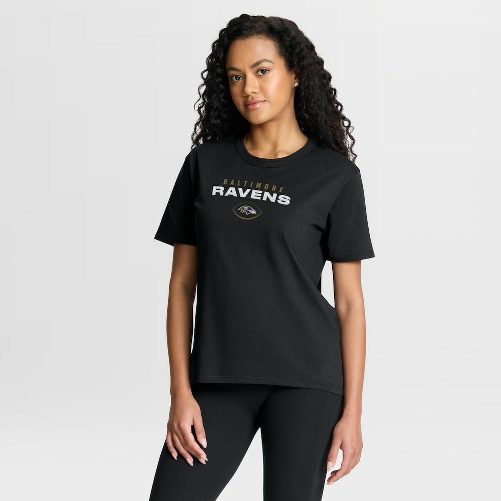Baltimore Ravens Women's Fade Legacy T-Shirt | NFL US