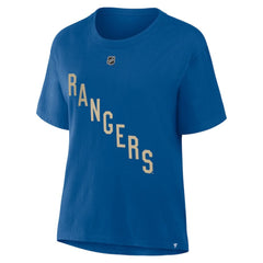 Mika Zibanejad New York Rangers Fanatics Women's Authentic Stack Name & Number T-Shirt -  NHL T-shirts