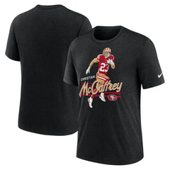 San Francisco 49ers Christian McCaffrey  Player Graphic T-Shirt | NFL US