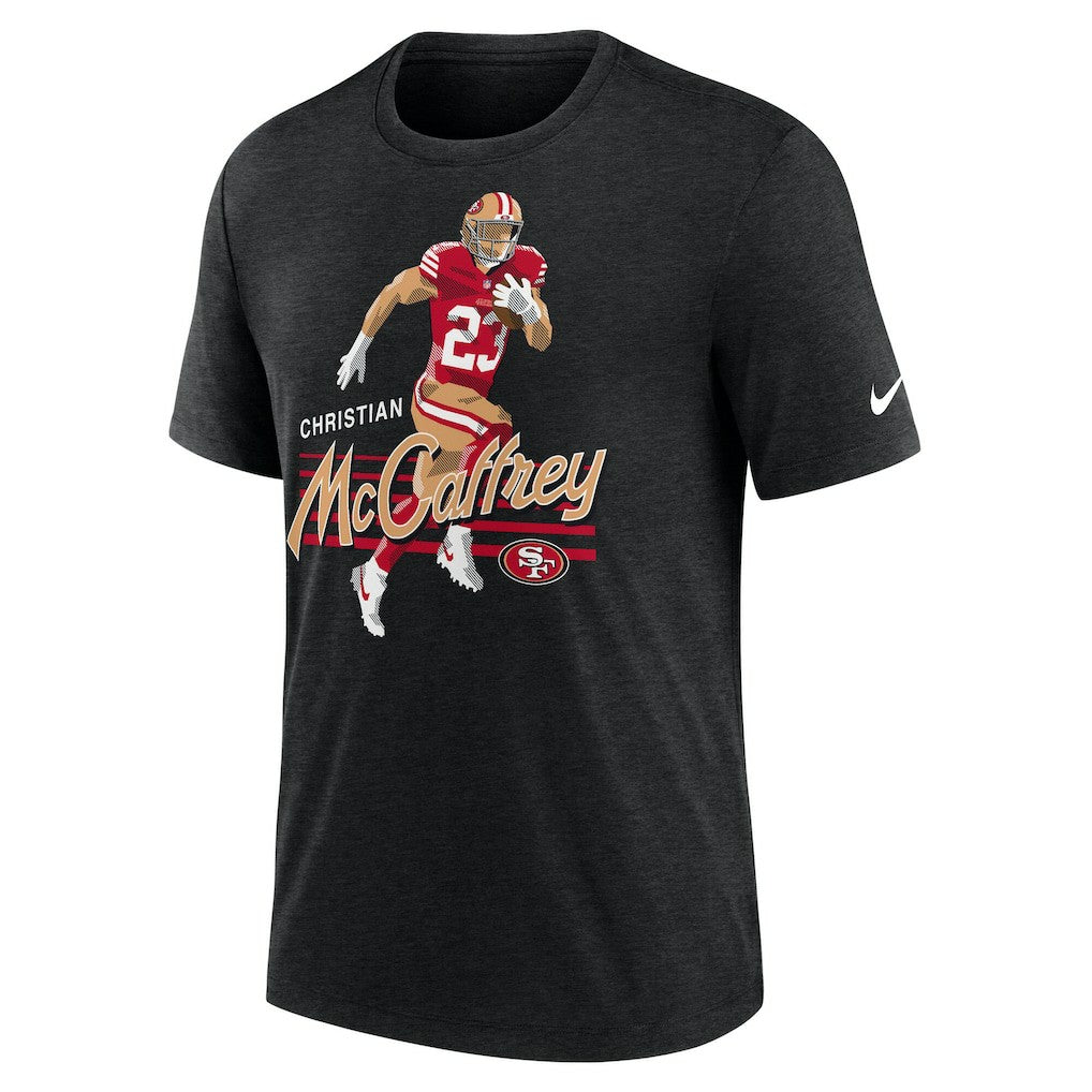 San Francisco 49ers Christian McCaffrey  Player Graphic T-Shirt | NFL US