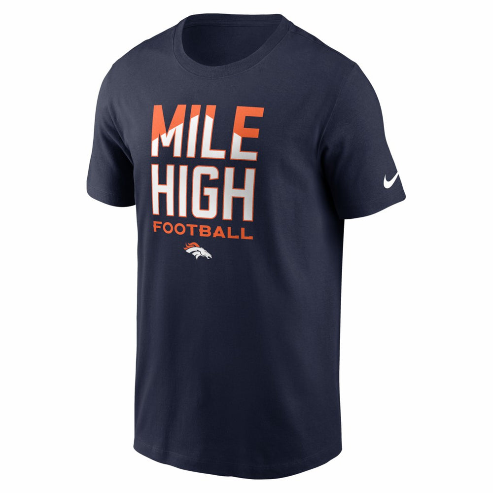 Denver Broncos Mile High Football T-Shirt | NFL Discount