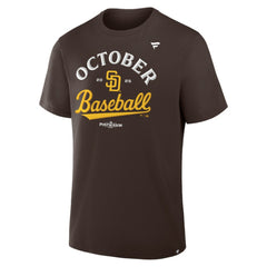 San Diego Padres Fanatics 2025 MLB Postseason Locker Room T-Shirt - MLB T-shirts