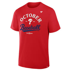 Philadelphia Phillies Fanatics 2025 MLB Postseason Locker Room T-Shirt - MLB T-shirts