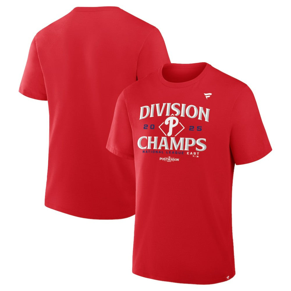 Philadelphia Phillies Fanatics 2025 NL East Division Champions Locker Room T-Shirt - MLB T-shirts