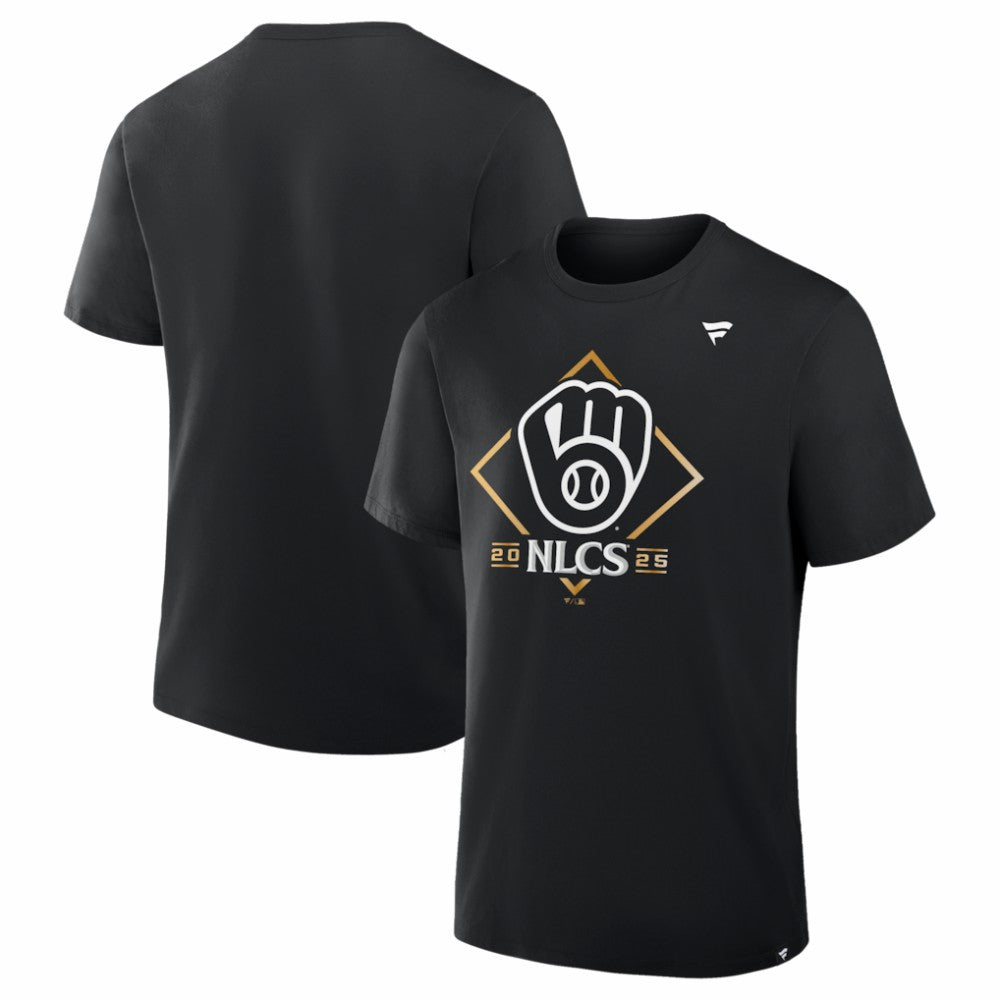 Milwaukee Brewers Fanatics 2025 National League Division Series Champions Locker Room T-Shirt - MLB T-shirts
