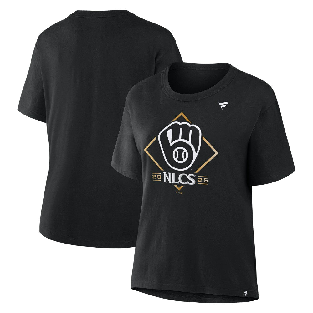 Milwaukee Brewers Fanatics Women's 2025 National League Division Series Champions Locker Room T-Shirt - MLB T-shirts