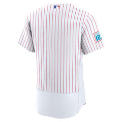 Philadelphia Phillies Nike Home Sponsor Patch Authentic Jersey - MLB Jerseys