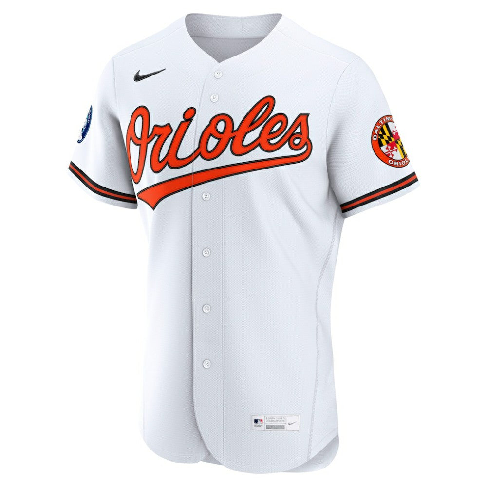 Baltimore Orioles Nike Home Sponsor Patch Authentic Jersey - MLB Jerseys