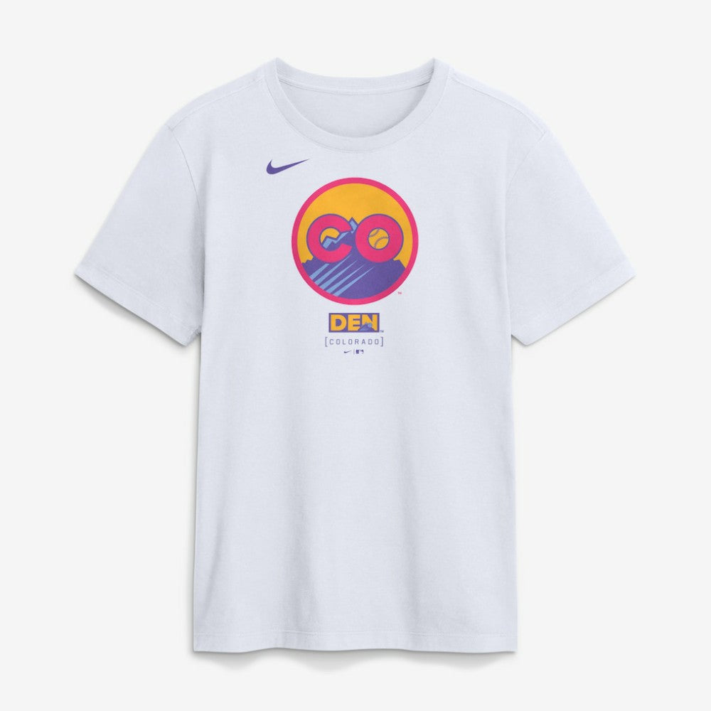Colorado Rockies Nike City Connect Large Logo T-Shirt - MLB T-shirts