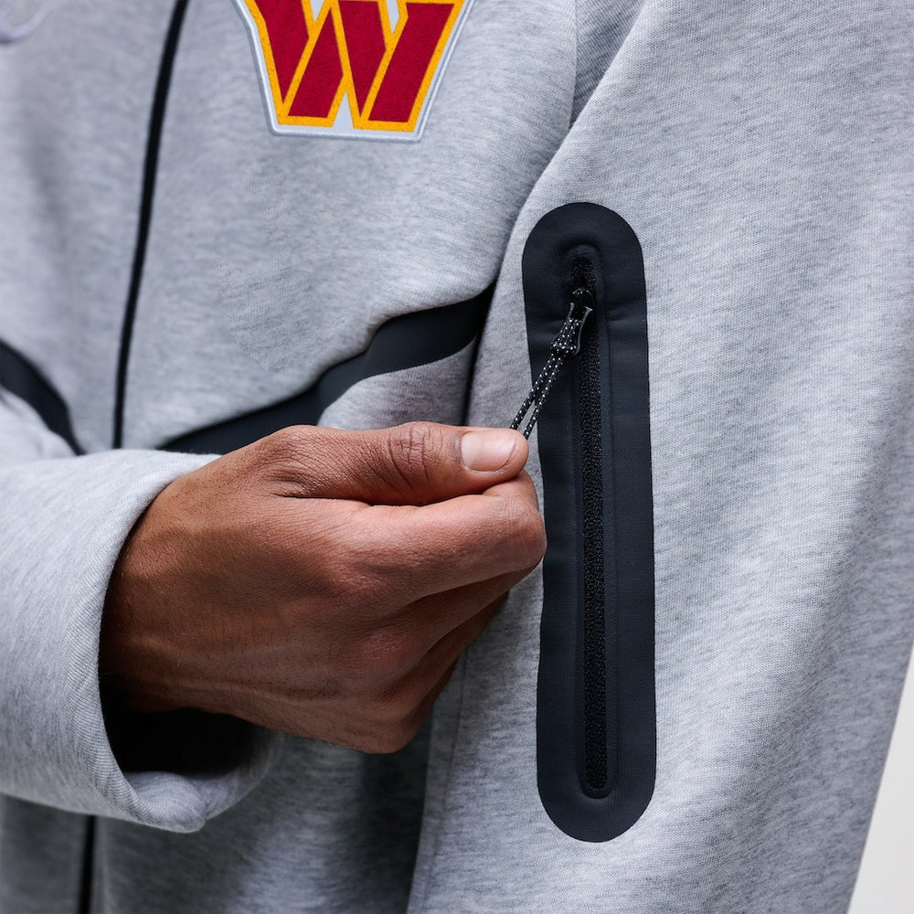 Washington Commanders Tech Fleece Raglan Full-Zip Windrunner Hoodie | NFL Hot