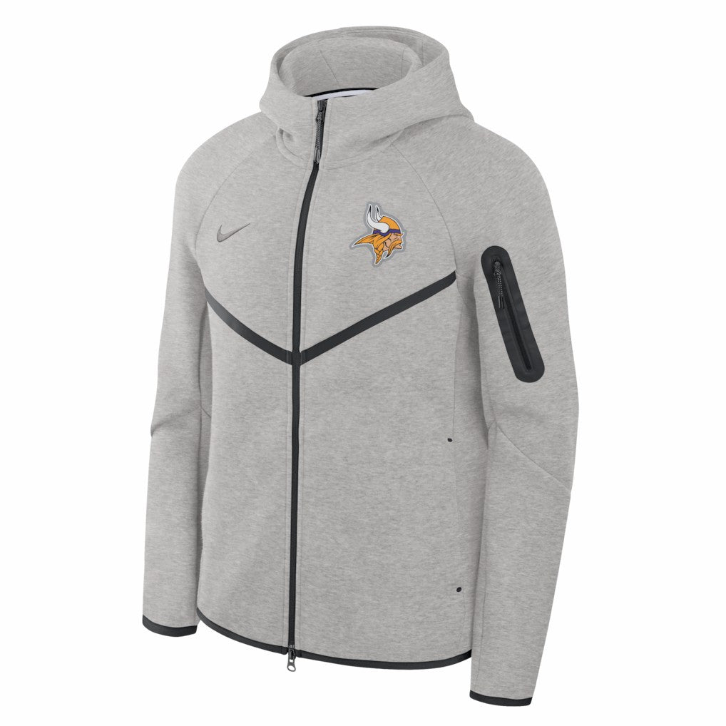 Minnesota Vikings Tech Fleece Raglan Full-Zip Windrunner Hoodie | NFL On sale