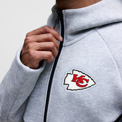 Kansas City Chiefs Tech Fleece Raglan Full-Zip Windrunner Hoodie | NFL Discount