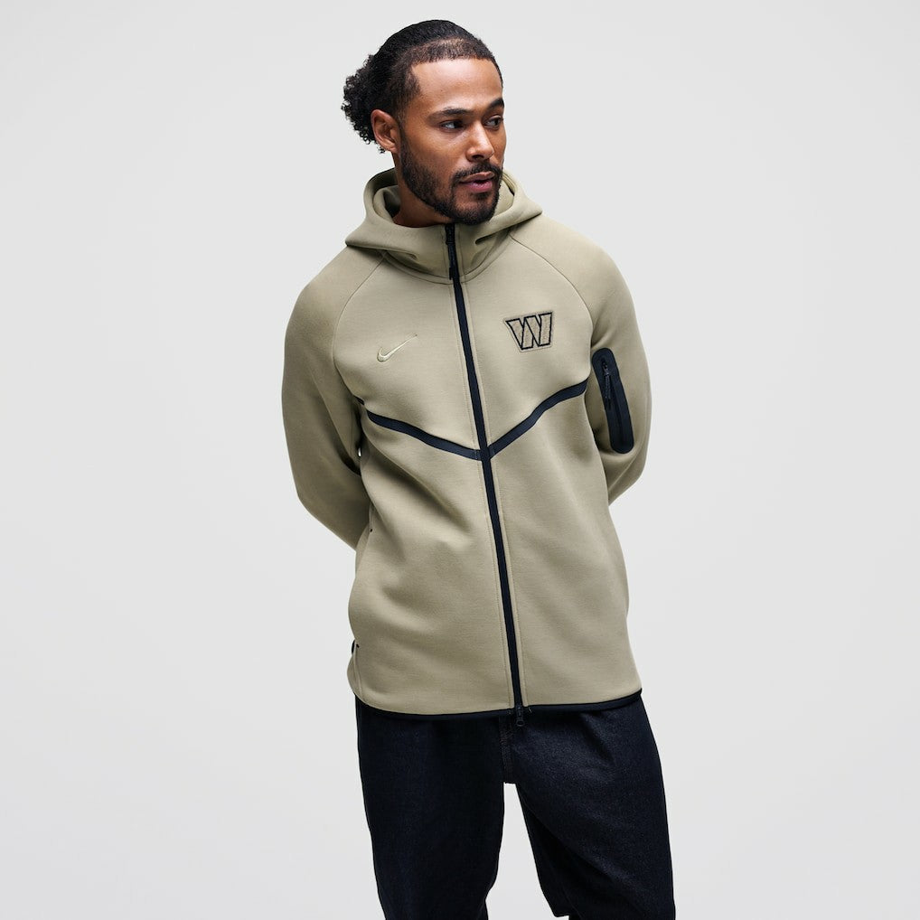 Washington Commanders Tech Fleece Raglan Full-Zip Windrunner Hoodie | NFL Online