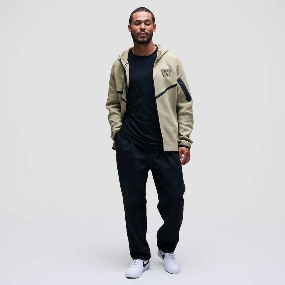 Washington Commanders Tech Fleece Raglan Full-Zip Windrunner Hoodie | NFL Online