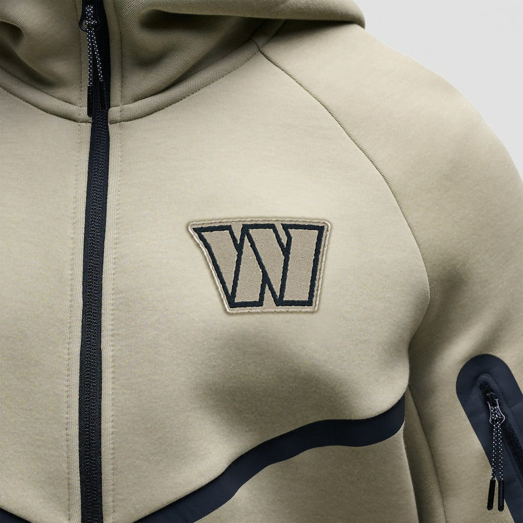 Washington Commanders Tech Fleece Raglan Full-Zip Windrunner Hoodie | NFL Online
