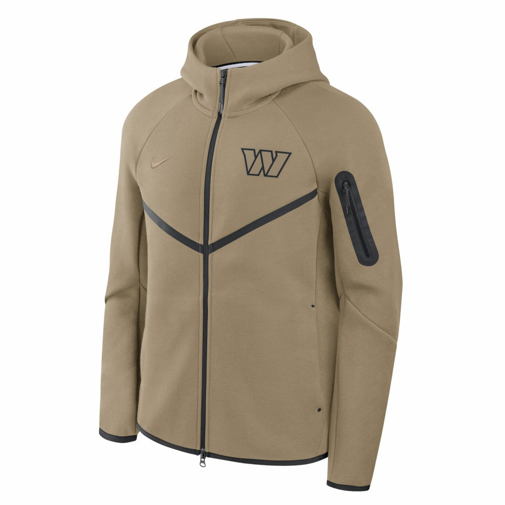 Washington Commanders Tech Fleece Raglan Full-Zip Windrunner Hoodie | NFL Online