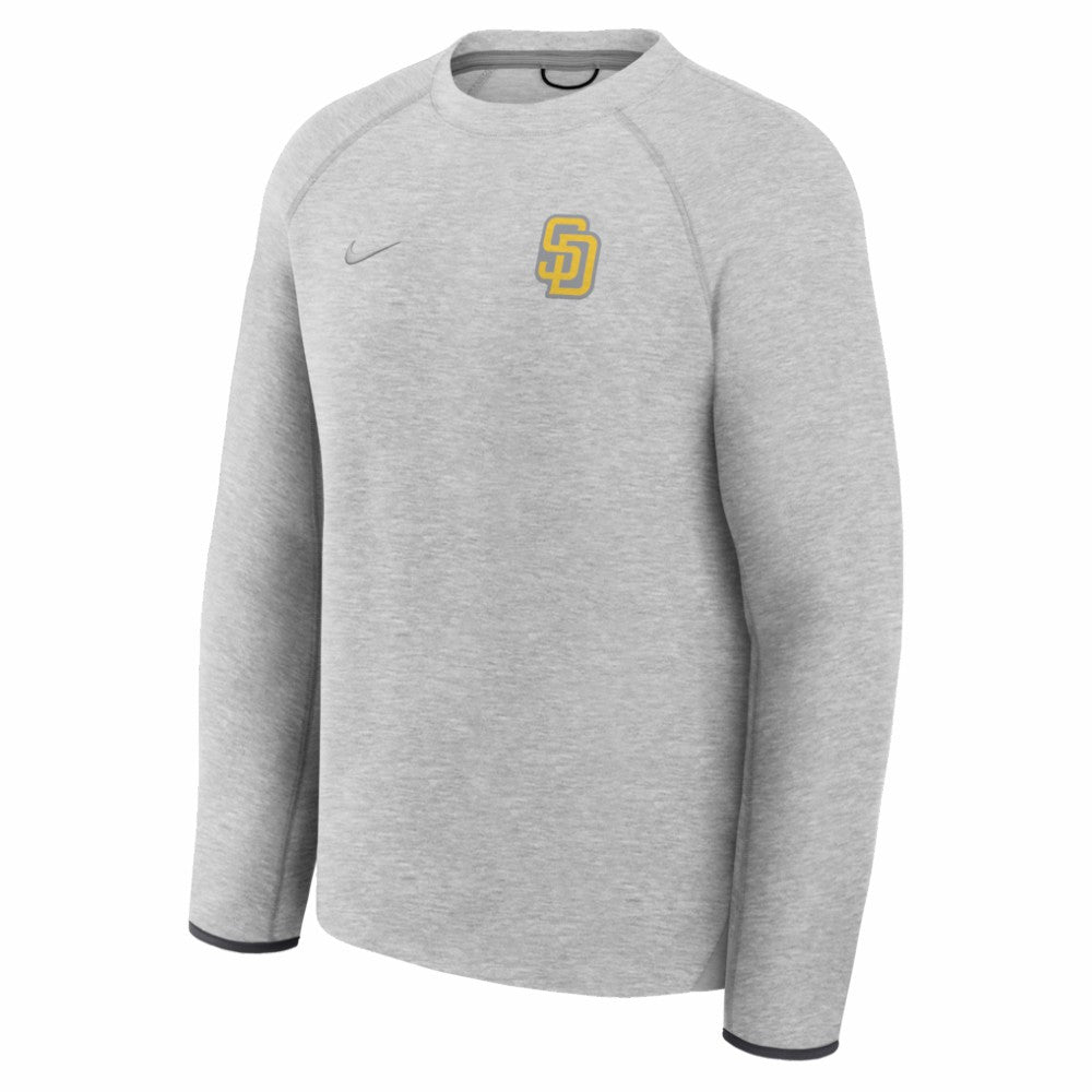San Diego Padres Nike Tech Fleece Raglan Sweatshirt - MLB Sweatshirts