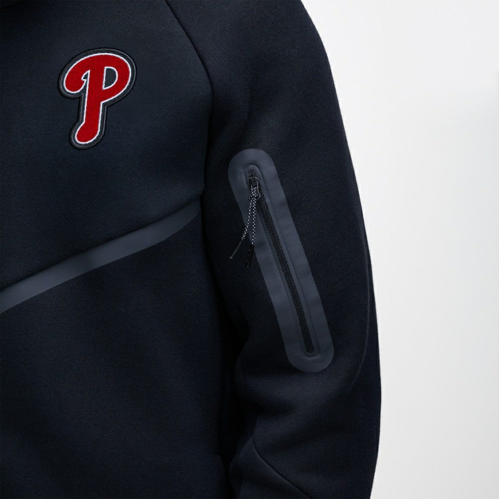 Philadelphia Phillies Nike Tech Fleece Raglan Full-Zip Windrunner Hoodie - MLB Hoodies