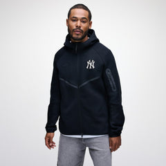 New York Yankees Nike Tech Fleece Raglan Full-Zip Windrunner Hoodie - MLB Hoodies