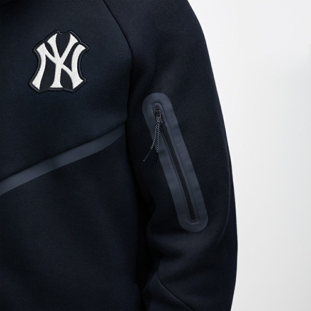 New York Yankees Nike Tech Fleece Raglan Full-Zip Windrunner Hoodie - MLB Hoodies