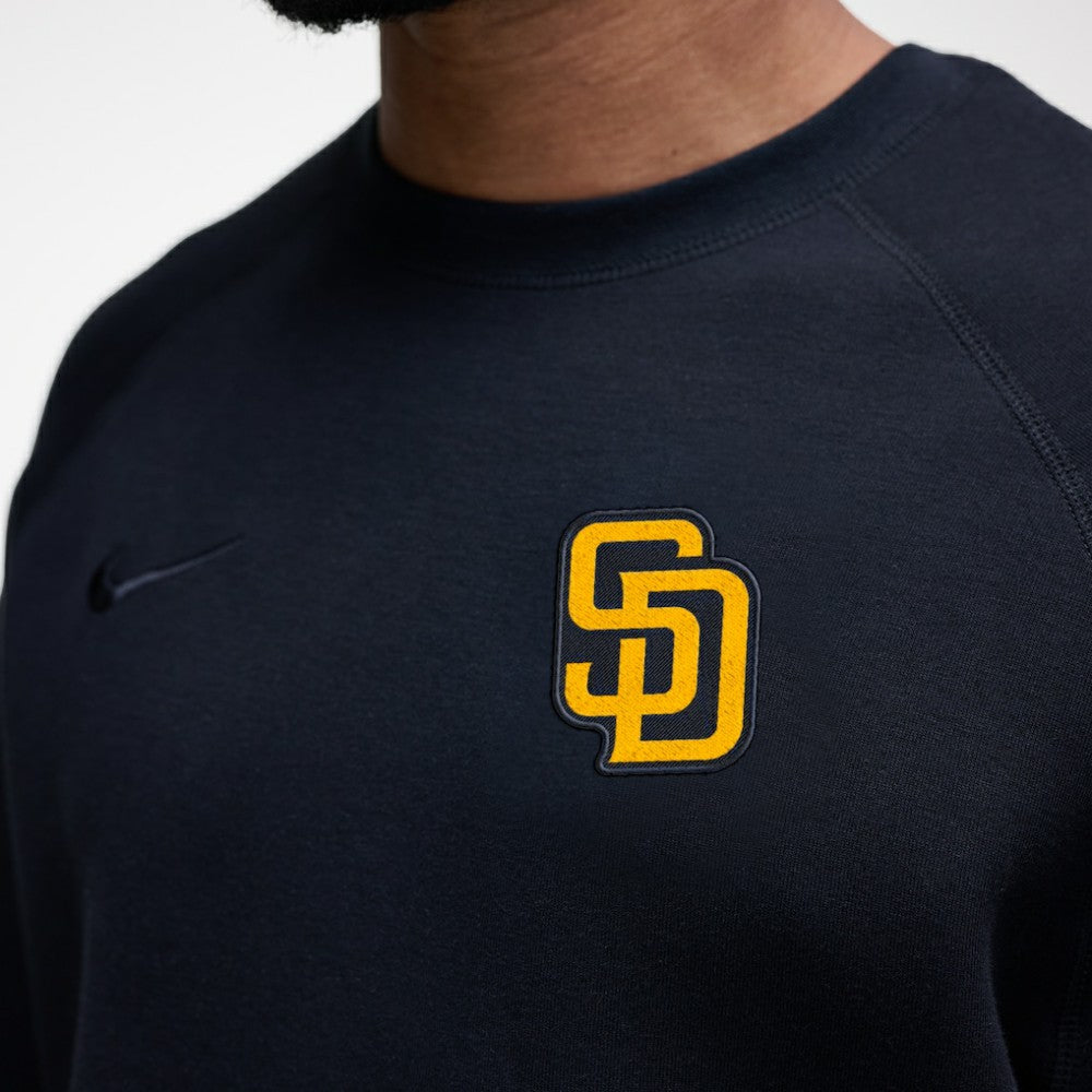 San Diego Padres Nike Tech Fleece Raglan Sweatshirt - MLB Sweatshirts