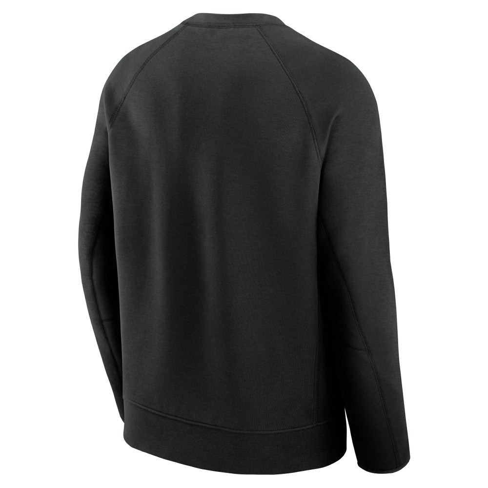 New York Mets Nike Tech Fleece Raglan Sweatshirt - MLB Sweatshirts