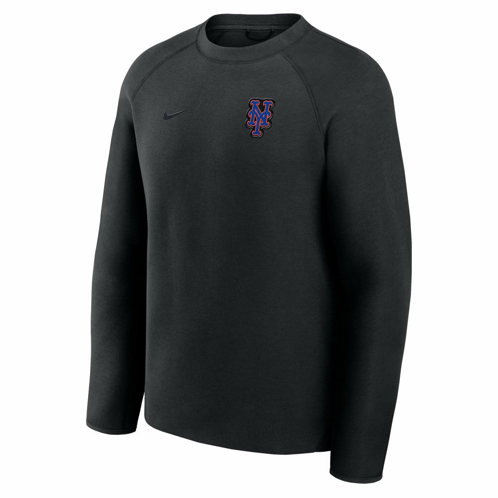 New York Mets Nike Tech Fleece Raglan Sweatshirt - MLB Sweatshirts