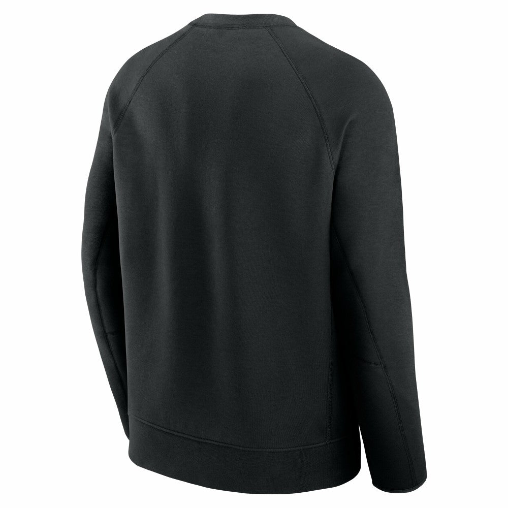 New York Mets Nike Tech Fleece Raglan Sweatshirt - MLB Sweatshirts