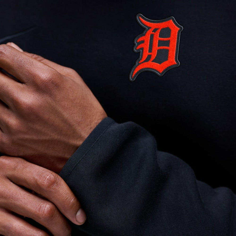 Detroit Tigers Nike Tech Fleece Raglan Sweatshirt - MLB Sweatshirts