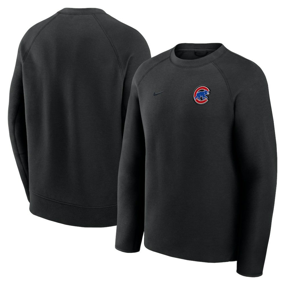 Chicago Cubs Nike Tech Fleece Raglan Sweatshirt - MLB Sweatshirts