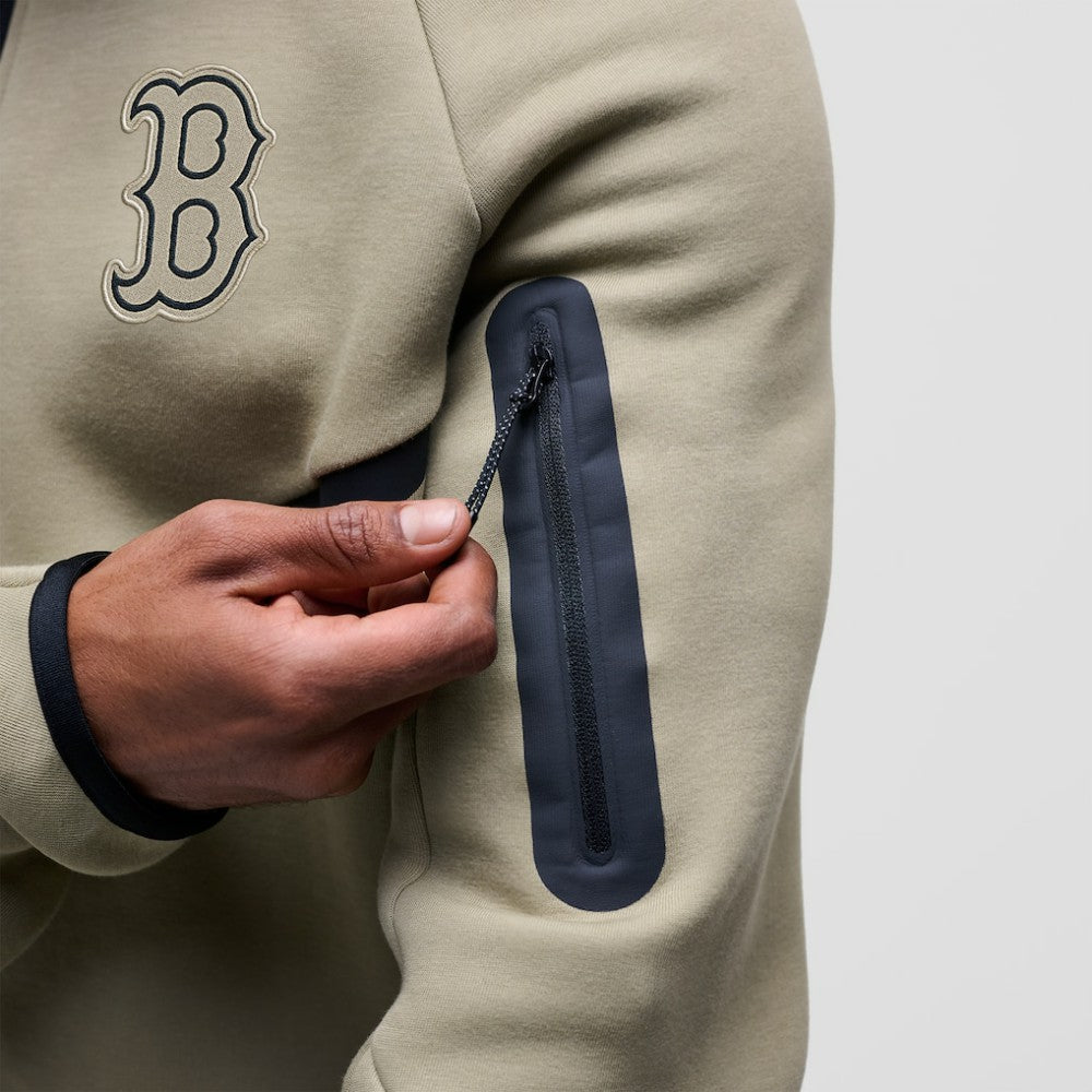 Boston Red Sox Nike Tech Fleece Raglan Full-Zip Windrunner Hoodie - MLB Hoodies