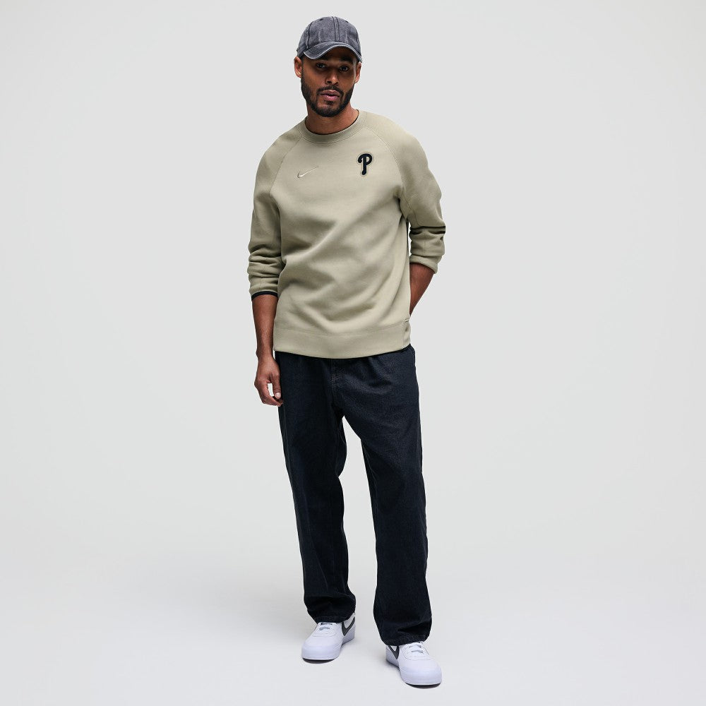 Philadelphia Phillies Nike Tech Fleece Raglan Sweatshirt - MLB Sweatshirts