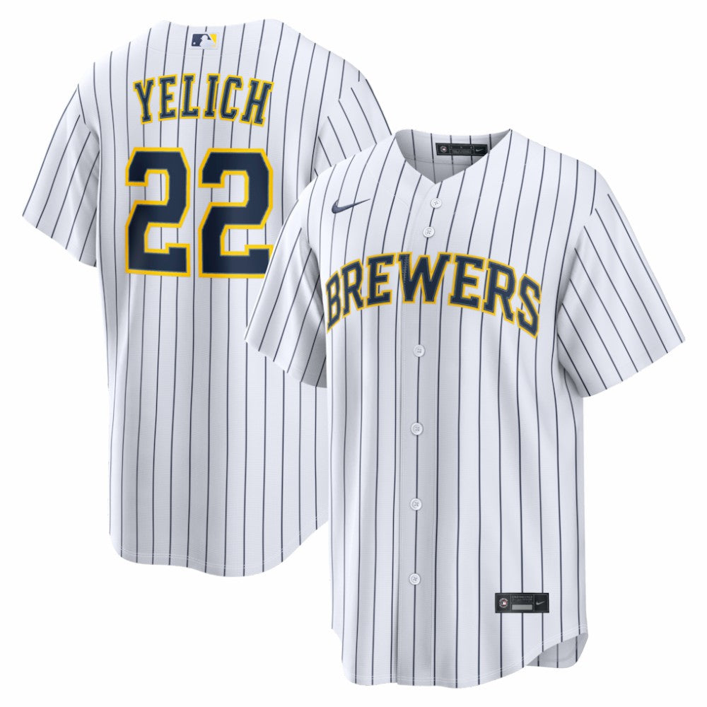 Christian Yelich Milwaukee Brewers Nike Alternate Replica Jersey - MLB Jerseys
