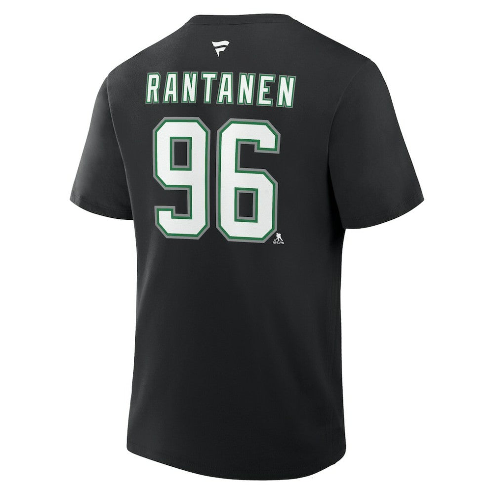 Mikko Rantanen Dallas Stars Fanatics Authentic Stack Name & Number T-Shirt -  NHL T-shirts