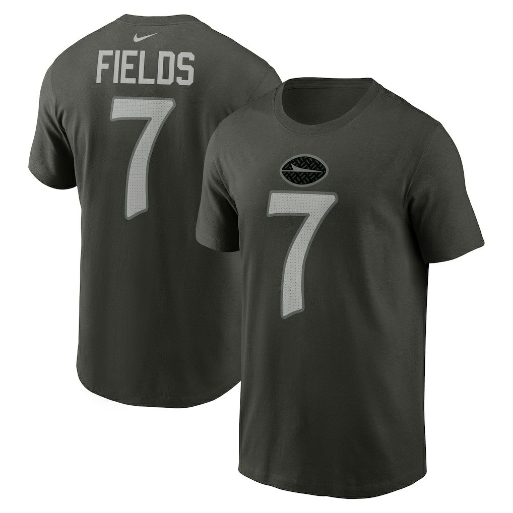 New York Jets Justin Fields  2025 Rivalries Collection Player Name & Number T-Shirt | NFL On sale
